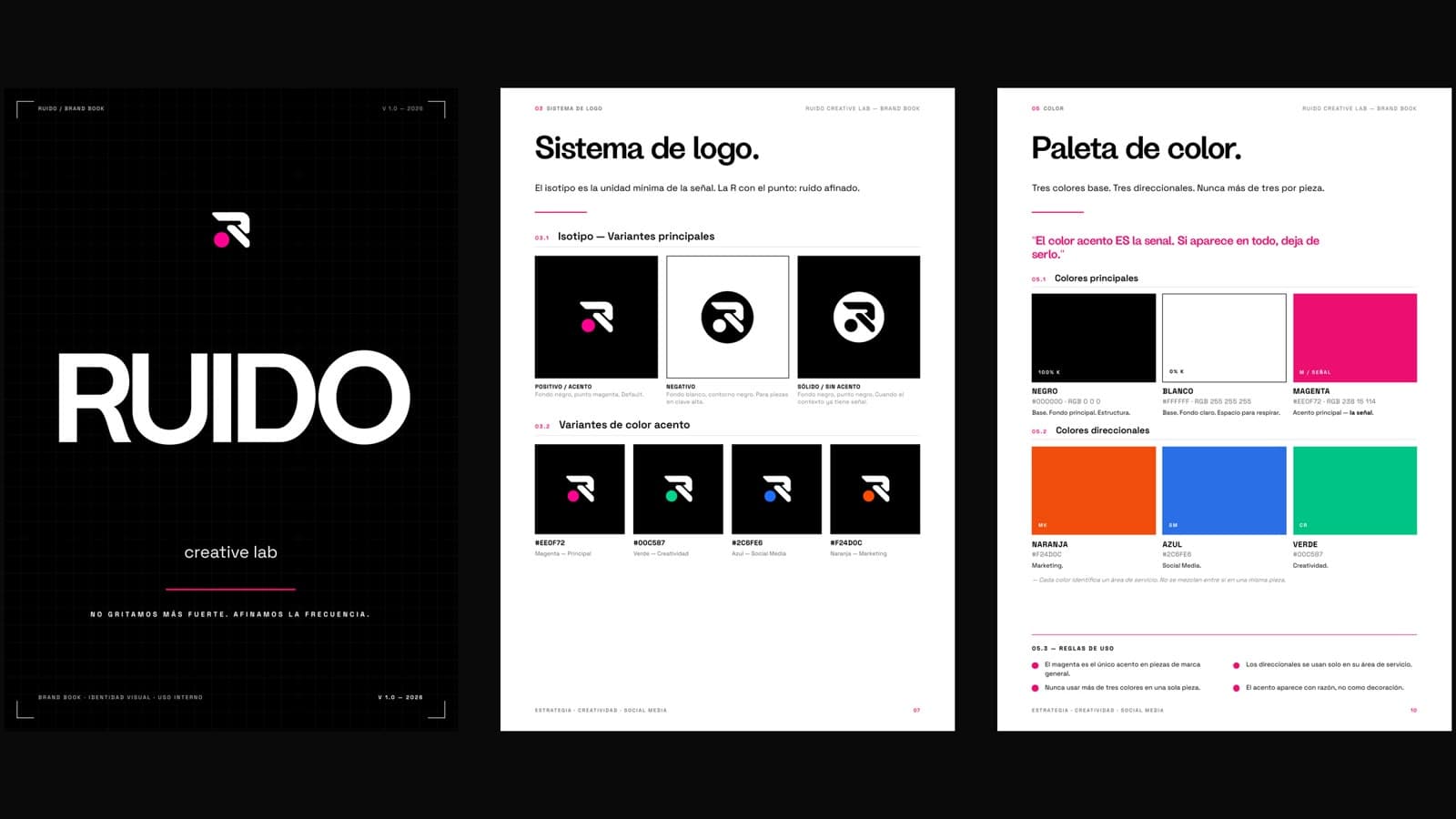 RUIDO Creative Lab — Agencia propia · Guadalajara